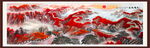 巨幅长城国画