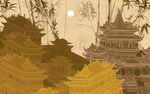 新中式背景墙 