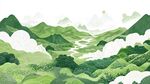 茶叶发源地插画
