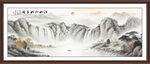泰山日出国画