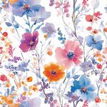 现代花满版花印花绣花