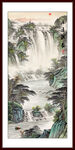 客厅山水国画