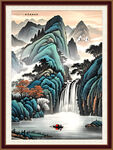 国画山水