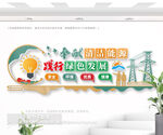 新能源公司文化墙