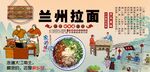 兰州拉面背景墙