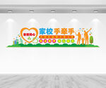 家校共育文化墙