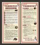 中医健康知识展架