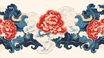 清朝云图高端云纹装饰