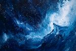 抽象写意星辰大海