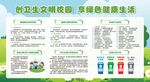 创建卫生校园宣传栏