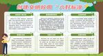 创建文明校园六好标准展板