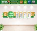食堂文化墙