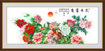 国画牡丹