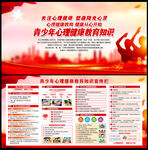 校园心理健康教育展板