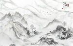 石纹山水背景