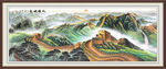 长城沙发背景墙 万里长城背景墙