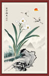 水墨兰花