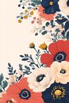 花卉装饰图案