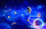 蓝色星空