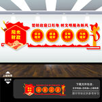 阳光财政局文化墙