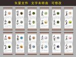 二十四节气文化墙展板