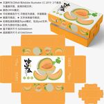 哈密瓜礼盒 水果包装