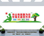 读书室图书馆文化墙