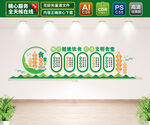 食堂文化墙