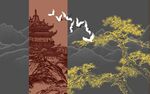 新中式背景墙   