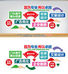 广告公司文化墙