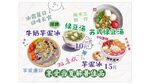 牛奶麻薯芋泥冰