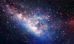 黑色宇宙星空背景图