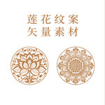莲花纹样