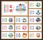 价值观展板