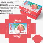 桃子包装 水蜜桃礼盒