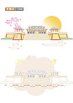 无锡市三国城矢量建筑