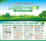 2025年全国防灾减灾日展板