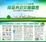 2025年全国防灾减灾日展板