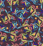 多彩花卉抽象图案