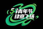 51青年节肆意飞扬海报