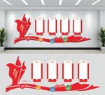 党建文化墙展示