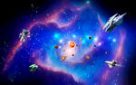 宇宙星空星球