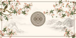 中式古典花鸟山水装饰图