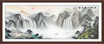 国画山水画