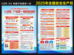 2025安全生产月宣传单
