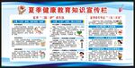 夏季健康教育知识宣传栏
