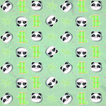 熊猫图案背景图