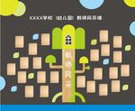 教师风采墙 文化墙