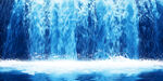 瀑布 流水生财 水 瀑布背景 