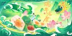 端午节端午安康扁平风插画
